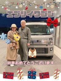 エブリイワゴン　ご納車でした！